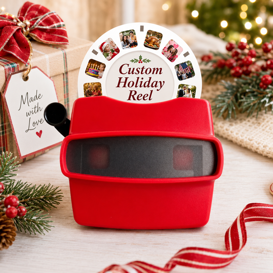 Custom Photo Reel Viewer – Personalized 7-Photo Gift