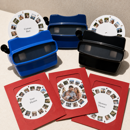 Personalized Photo Viewer with Custom Real Film Reel – A Story You Can Hold